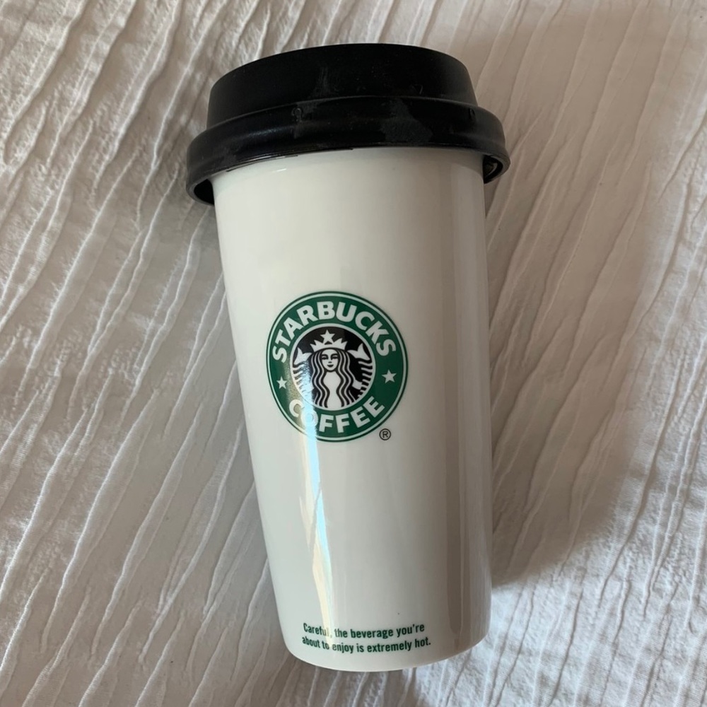 STARBUCKS CERAMIC TUMBLER
